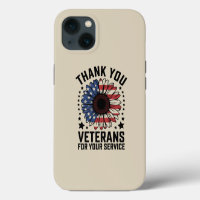Thank You Veterans Sunflower Military Veterans Day