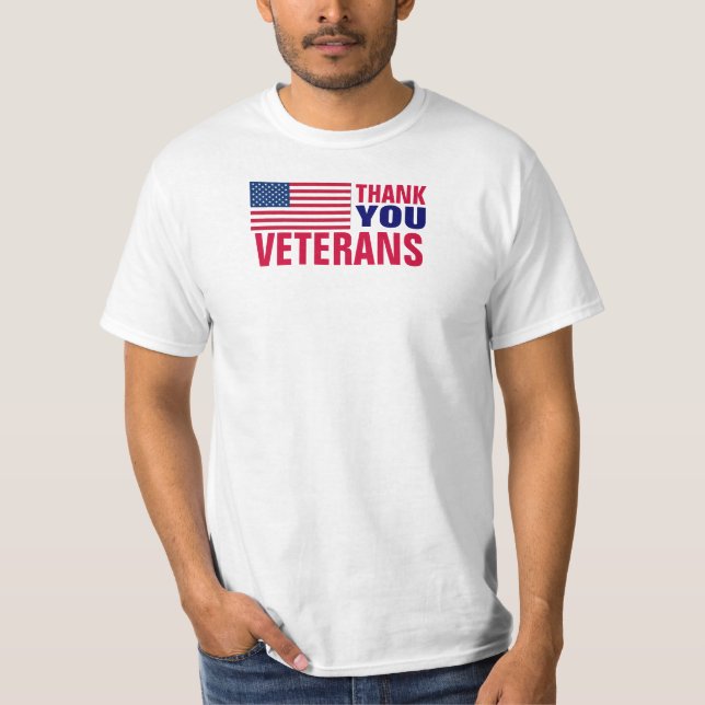 Thank You Veterans T-Shirt (Front)