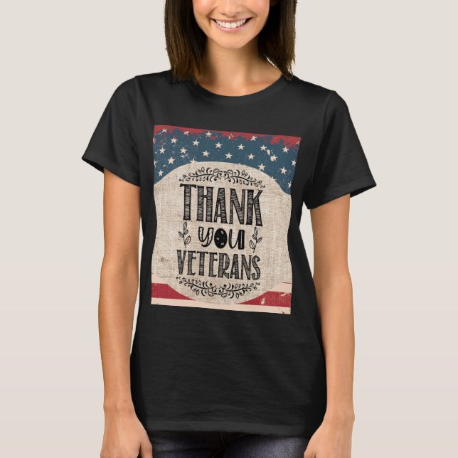 Thank You Veterans T-Shirt (Front)