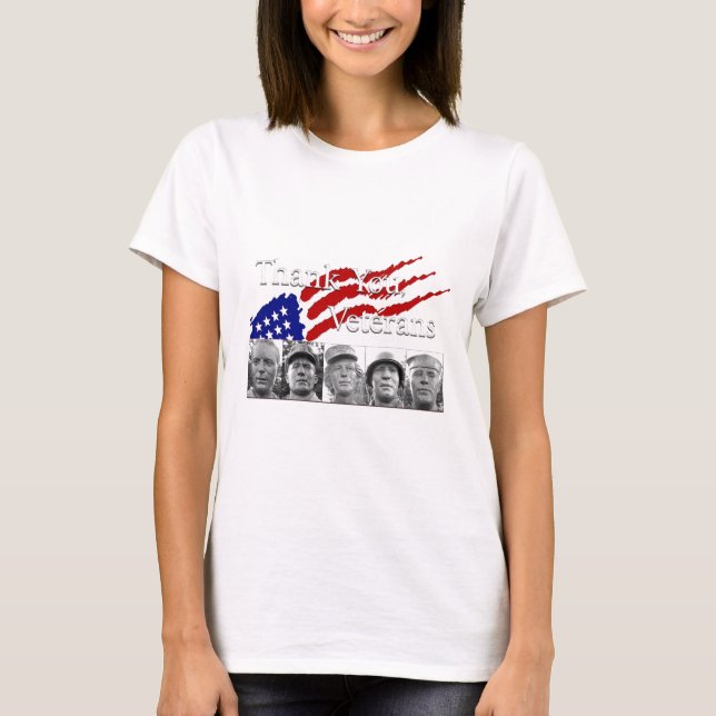 Thank You Veterans T-Shirt (Front)