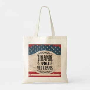 Thank You Veterans Tote Bag