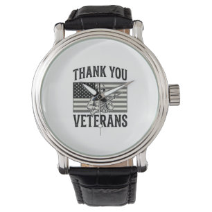 Thank You Veterans Vintage Flag Soldier Shirt Desi Watch