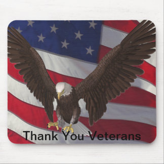 Thank You Vets Mouse Pad