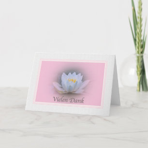 Thank you, Vielen Dank, German You Card