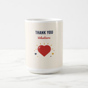 Thank You Volunteers International Volunteer Day Coffee Mug