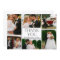 thank you wedding 6 photos collage stylish