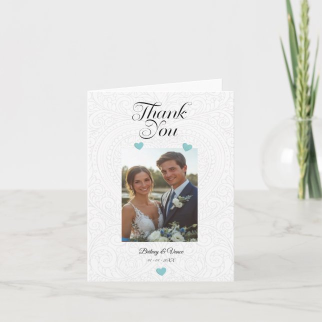 Thank You - Wedding Card (Front)
