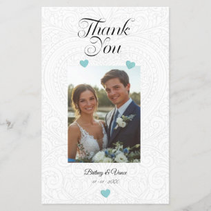 Thank You - Wedding Card