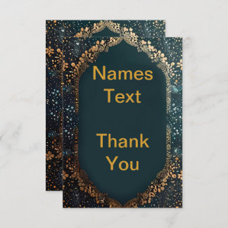 Thank You Wedding Cards