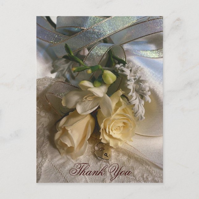 Thank You Wedding Postcard (Front)