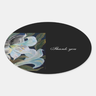 thank you wedding sticker