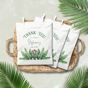 Thank You Wild One Safari Animals Baby Shower  Favour Bags