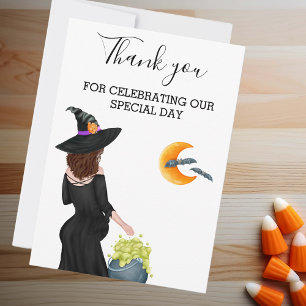 Thank you Witch Baby Shower Halloween
