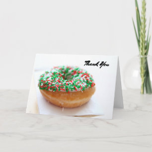 Thank you with Doughnut picture Card