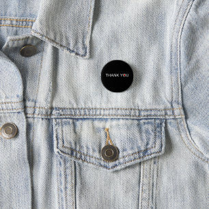Thank You with Red Heart 3 Cm Round Badge