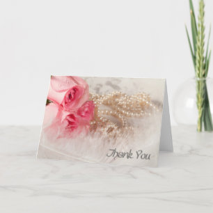 Thank you with roses