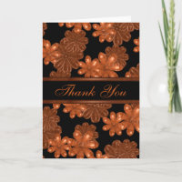 Thank You Wooden Greeting Card