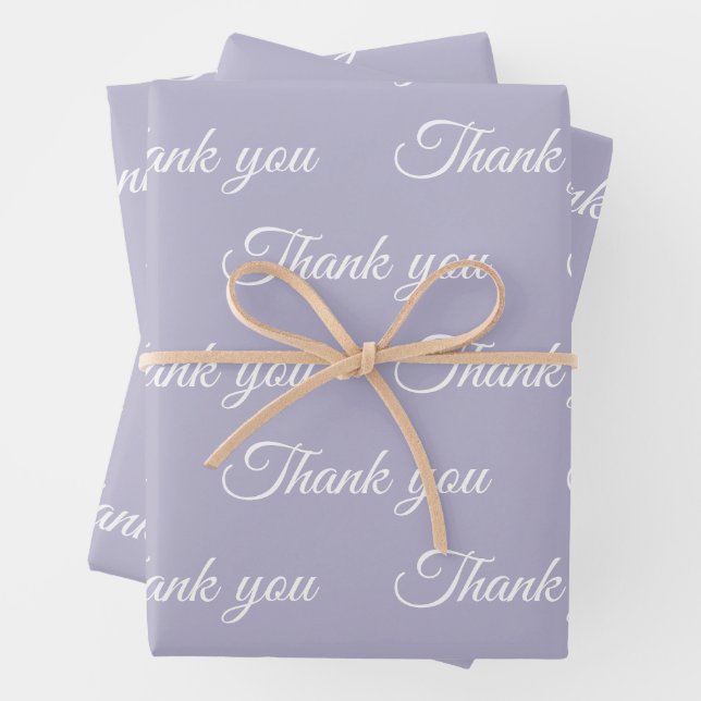 Thank you Wrapping paper  (In situ)