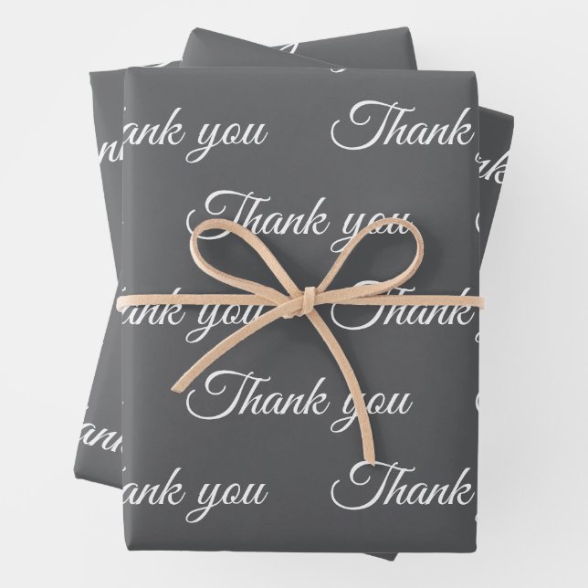 Thank you Wrapping paper  (In situ)