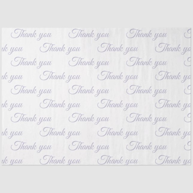 Thank you Wrapping paper  (Front)