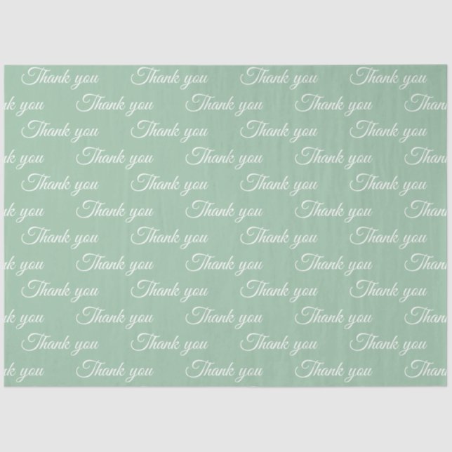 Thank you Wrapping paper  (Front)