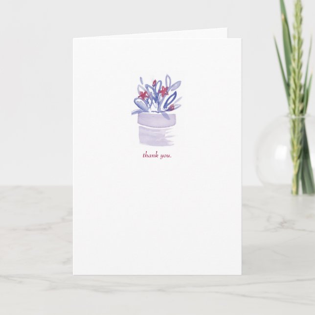Thank You. You Card (Front)