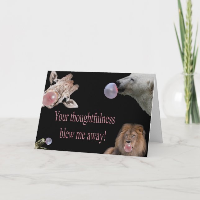 Thank You! You Card (Front)