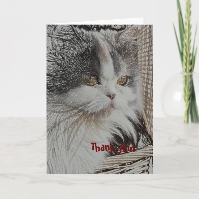 Thank you! you card (Front)