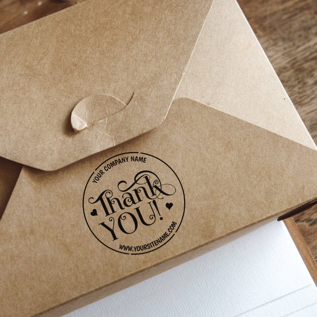Thank You, Your Business and Site,  Rubber Stamp (Creator Uploaded)