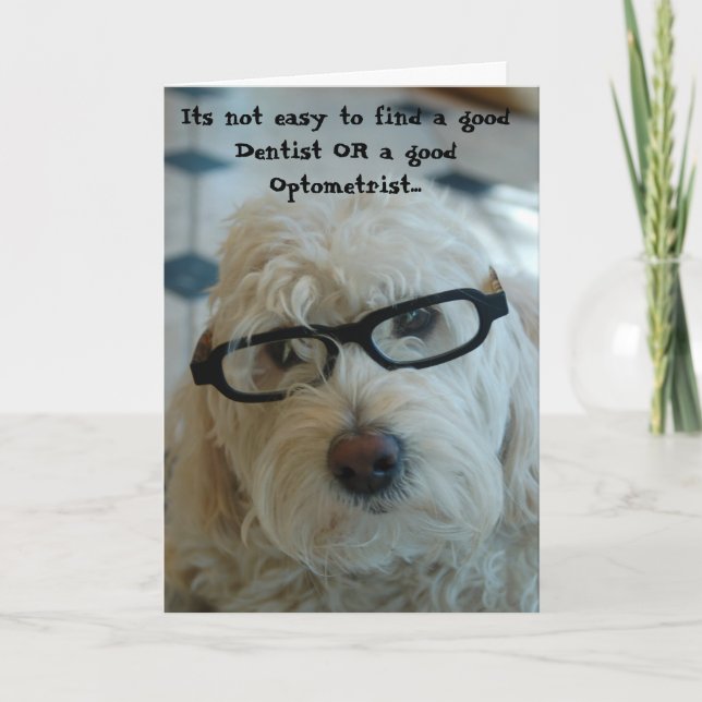 Thank Your Dentist Thank You Card (Front)