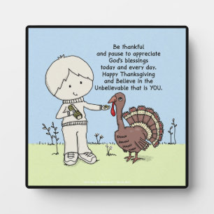 Thankful and Appreciative Plaque