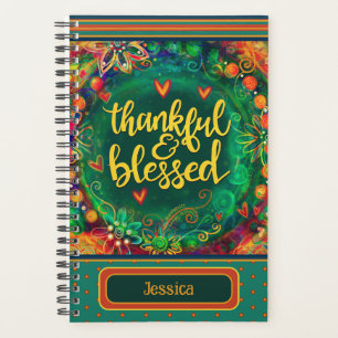 “Thankful and Blessed”  Inspirivity Planner