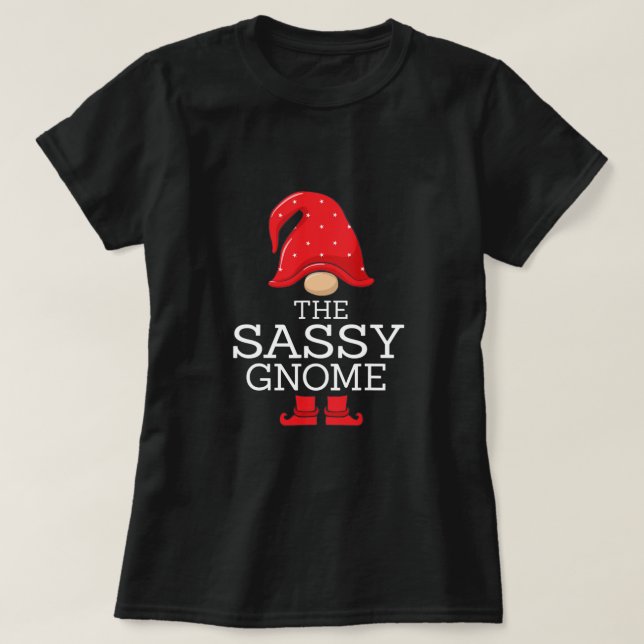 Thankful Blessed Future Nurse Gnome Fall Thanksgiv T-Shirt (Design Front)