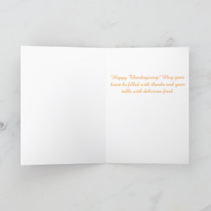 Thankful & Blessed Holiday Card