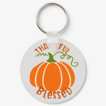Thankful & blessed :Keychain