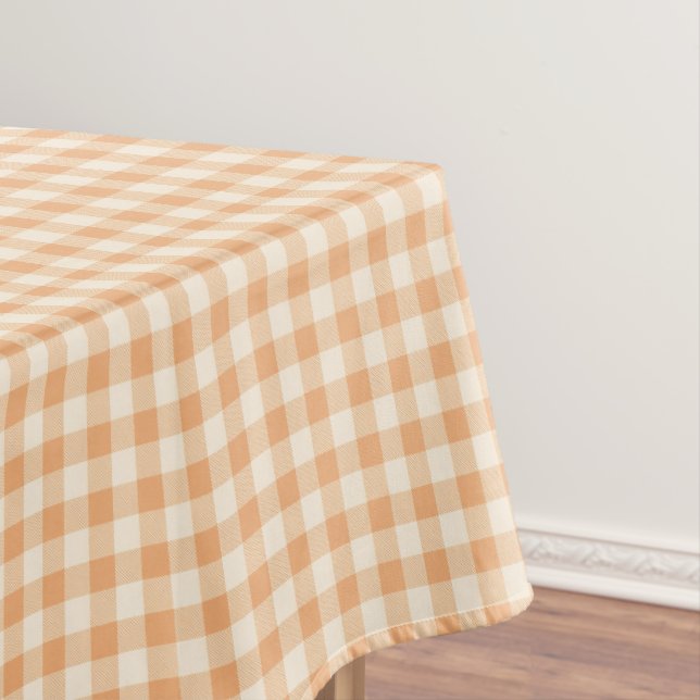Thankful & Blessed Pumpkin | Fall Thanksgiving  Tablecloth (In Situ)