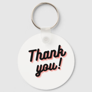 Thankful Charm Key Ring