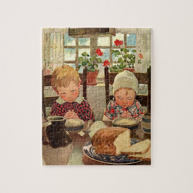 Thankful Children by Jessie Willcox Smith Jigsaw Puzzle (Vertical)