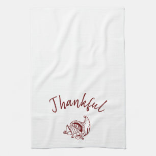 Thankful Cornucopia Kitchen Towel
