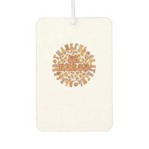 Thankful Emergency Nurse Thanksgiving ER Nurse Car Air Freshener