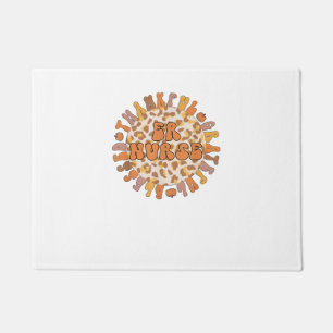 Thankful Emergency Nurse Thanksgiving ER Nurse Doormat