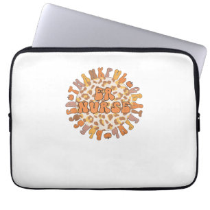 Thankful Emergency Nurse Thanksgiving ER Nurse Laptop Sleeve