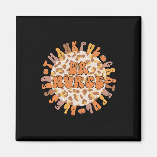 Thankful Emergency Nurse Thanksgiving ER Nurse Magnet