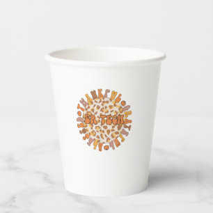 Thankful ER Tech Thanksgiving Emergency Room Tech  Paper Cups