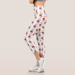 Thankful For A Pinch Of Spice In Life Capri Leggings
