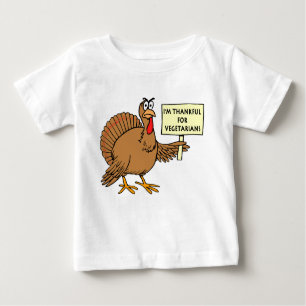 Thankful For Vegetarians Baby T-Shirt