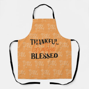 Thankful, Grateful, Blessed Apron