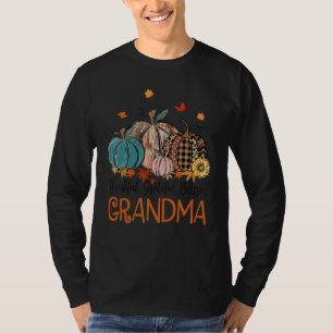 Thankful Grateful Blessed Grandma Pumpkins Thanksg T-Shirt