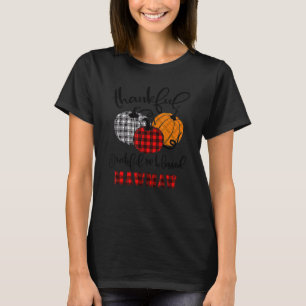 Thankful Grateful Blessed Mawmaw Buffalo Plaid Tha T-Shirt