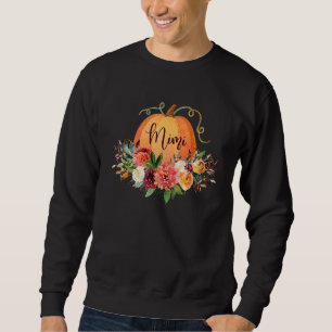 Thankful Grateful Blessed Mimi Life Pumpkin Thanks Sweatshirt